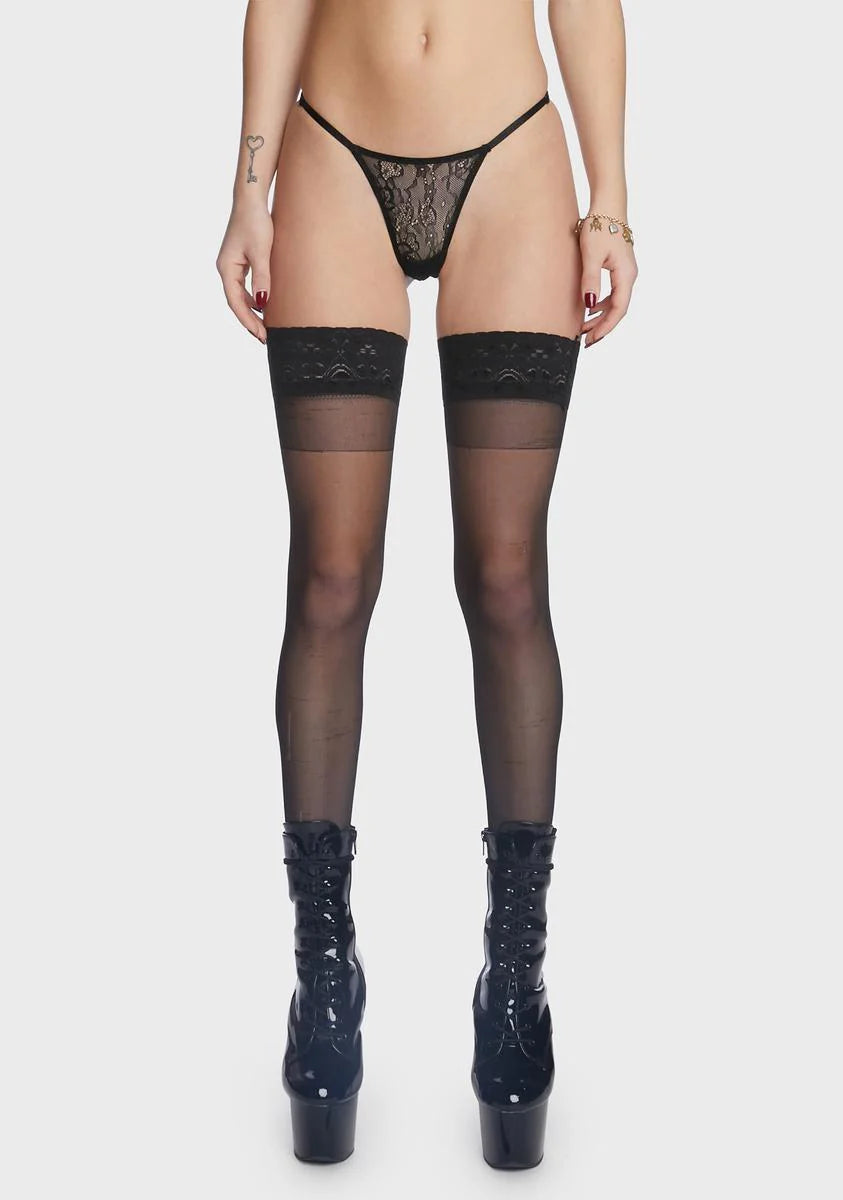 Snap Outta It Lace Thong