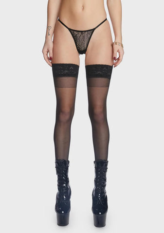 Snap Outta It Lace Thong