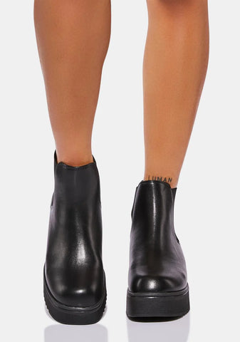Sunda Class Platform Chelsea Boots