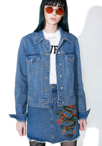 Spittin’ Fire Denim Jacket