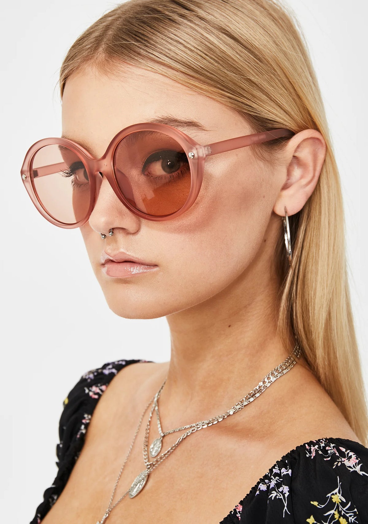 Sweet Mz. Magoo Circle Sunglasses