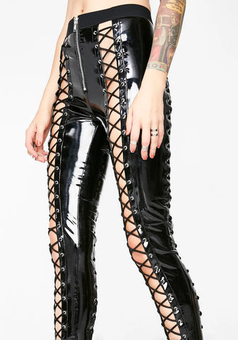 Zip It Nancy Corset Leggings
