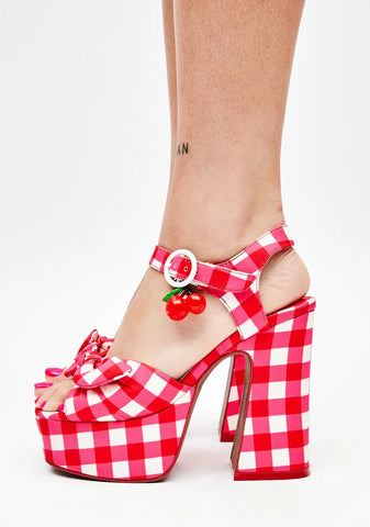 Love Smore Sweetness Platform Heels