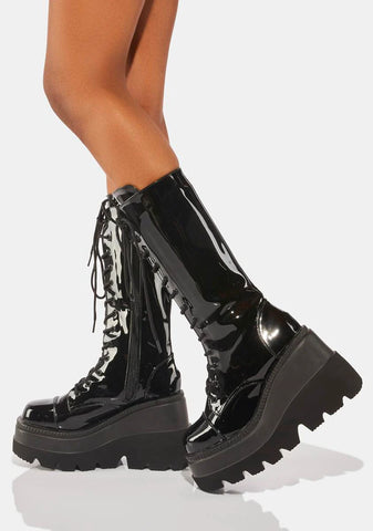 Patent Shaker-72 Platform Boots