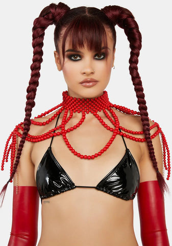 Hot Moon Phase Shoulder Choker