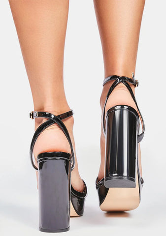 Switching Perspectives Peep Toe Heels