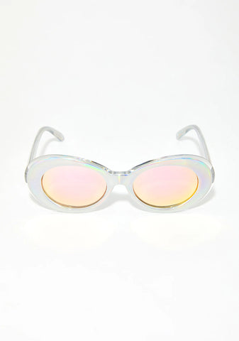 Cosmic Doll Holographic Sunglasses