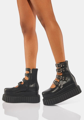 Same Crew Platform Creeper Sandals