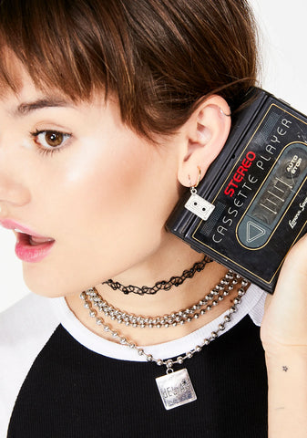 Play My Jam Mixtape Earrings