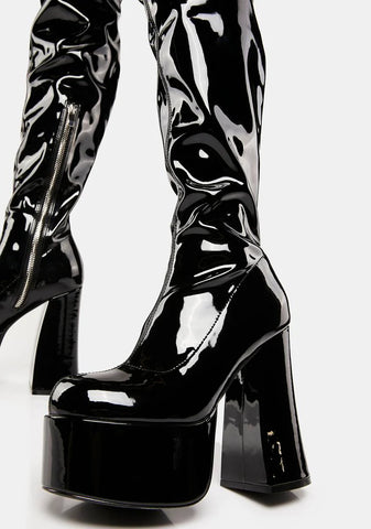 The Wickedly Talented Thigh-High Boots