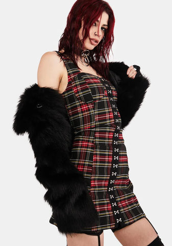 Disgraced Tartan Dress
