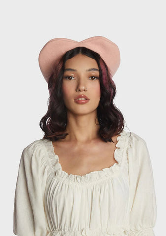 Sweet Chivalry Heart Beret