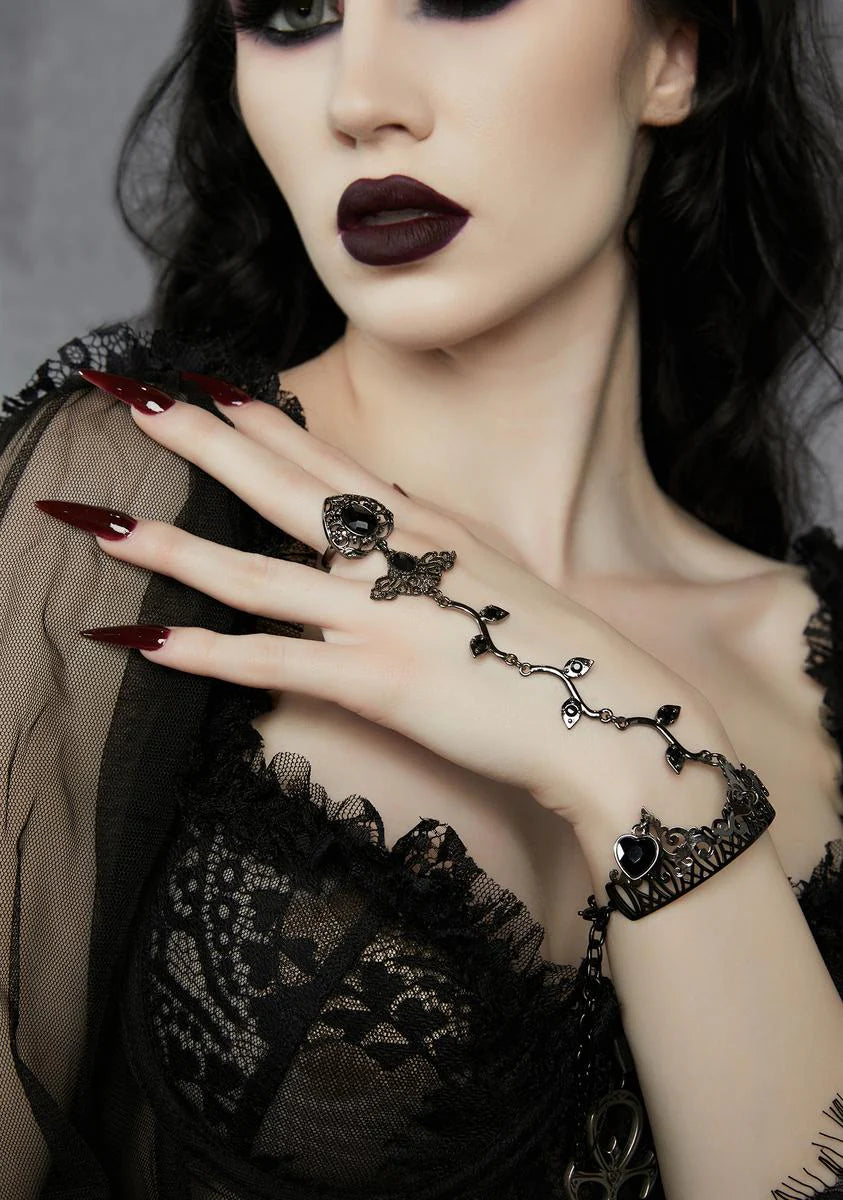 Rarely Broken Hearted Hand Chain