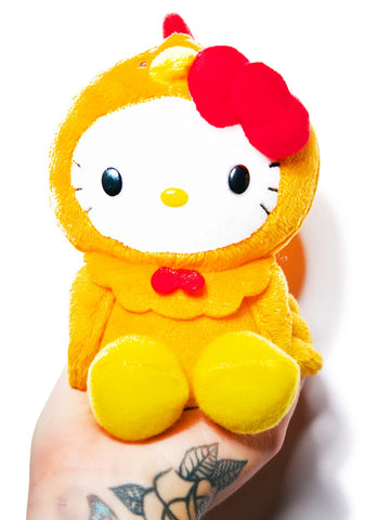 Farm Friends Hello Kitty Chicken Plush