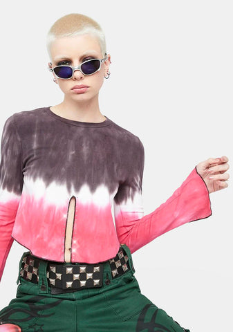 Energetically Aligned Tie Dye Top