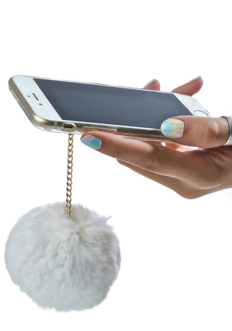 Big Furball iPhone 6/6+ Case - Light Pink