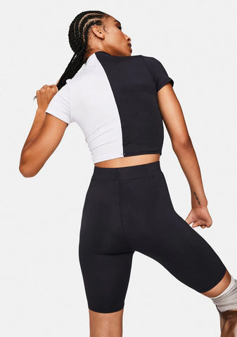 Street Queen Lace-Up Colorblock Set