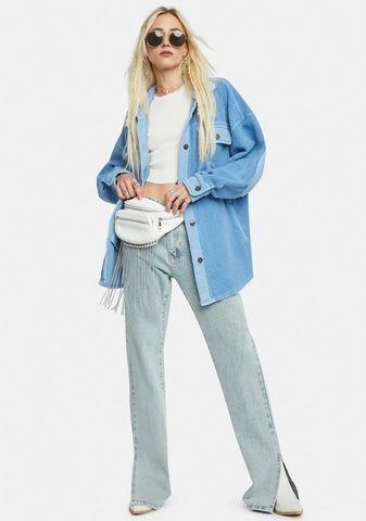 Rain Song Ruby Oversized Jacket