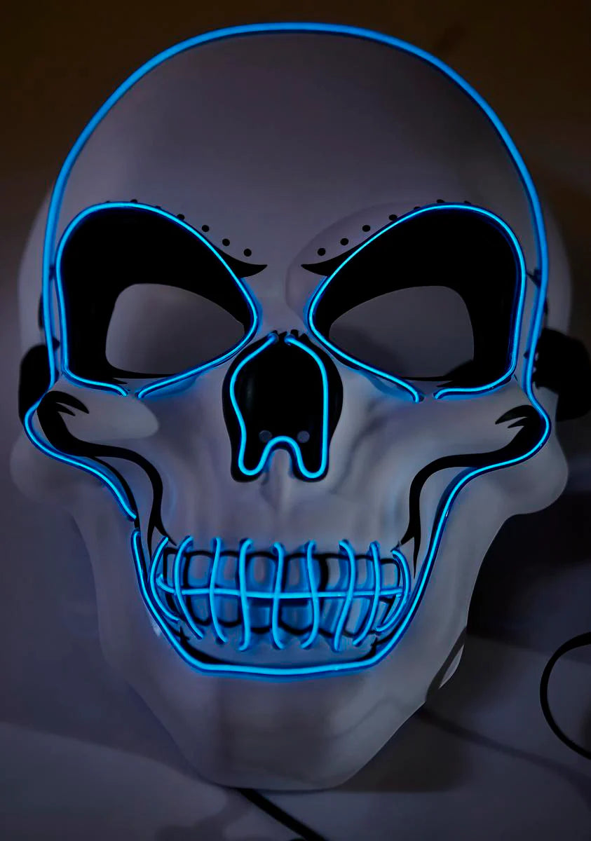 Cobalt Night Frights Light Up Skull Mask