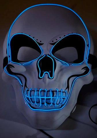 Cobalt Night Frights Light Up Skull Mask