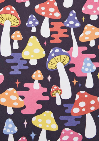 Magic Mushrooms Wrapping Paper