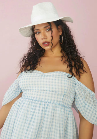 Bliss Wait A Minute Straw Sun Hat