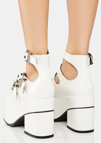 Run The World Chunky Platform Dolly Shoes