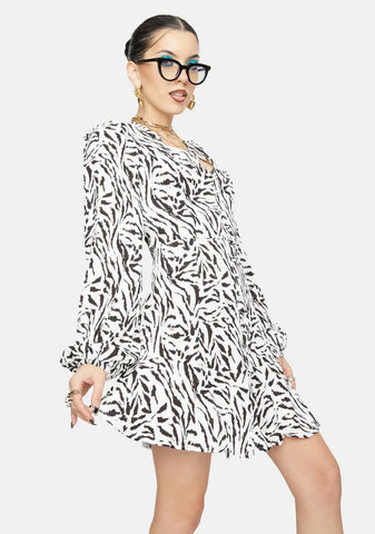 Zebra Monna Mini Dress