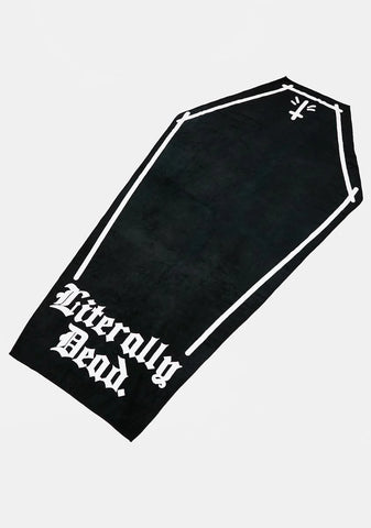 Open And Shut Beach Towel