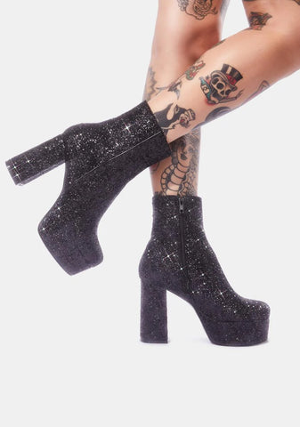 Party Time Glitter Boots
