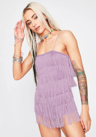 Road To Nowhere Fringe Romper