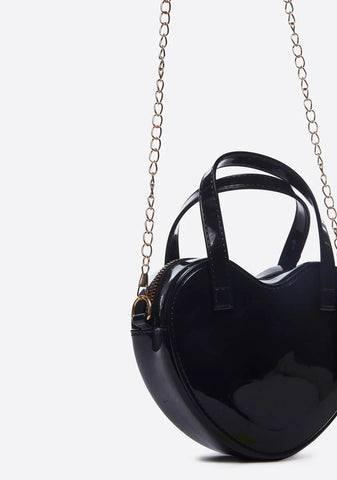 Noir How Beautiful Heart Bag