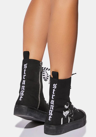 Existential Freeze Printed Sneakers