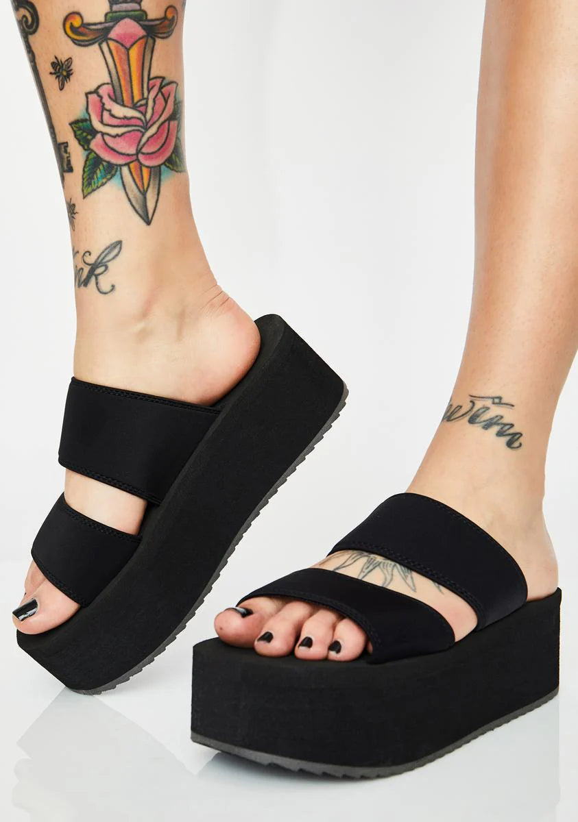 Chill Mode Platform Sandals