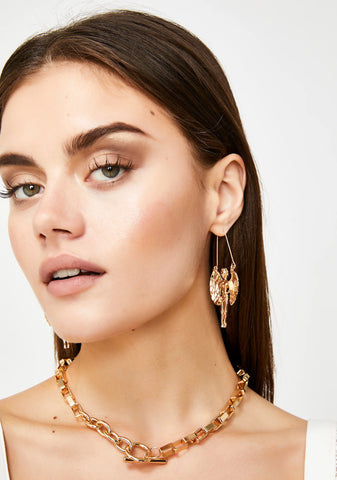 Victorious Virgo Drop Earrings