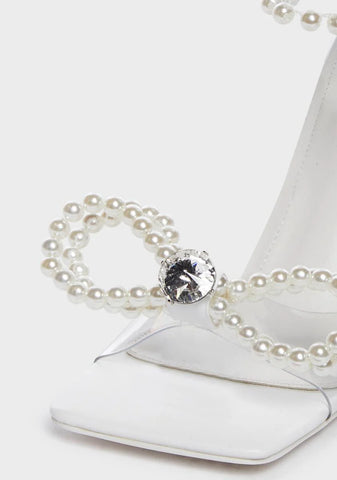 Hope Bow Strappy Heels