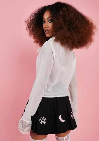 Show Yourself Lace Blouse