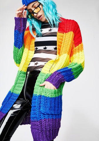 Rainbow Luv Cardigan