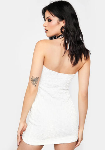 Stumbled Beginnings Mini Dress