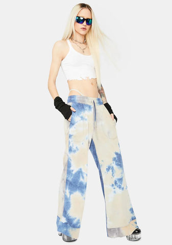 Beachy Bum French Terry Flare Lounge Pants