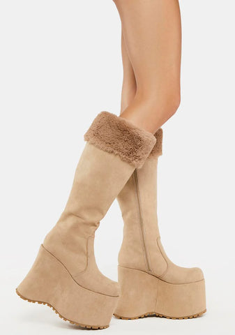 Sandstorm Babe Knee High Boots