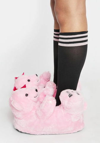 Up For A Cuddle Bear Slippers