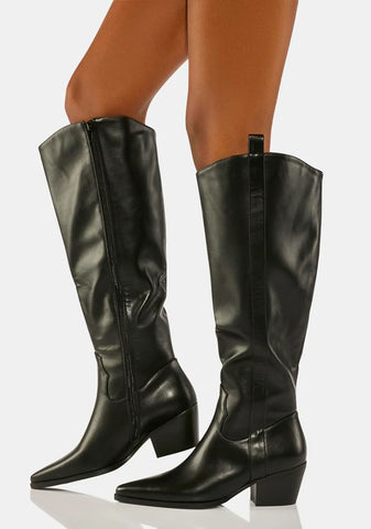 Texas Knee High Cowboy Boots