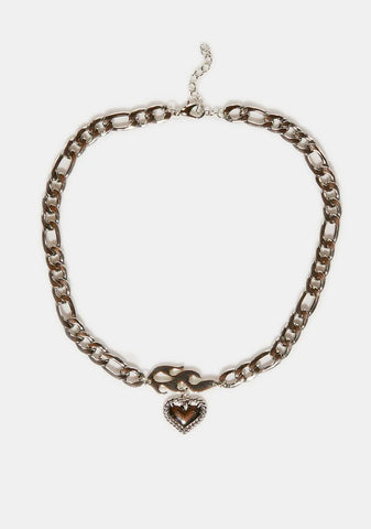 Hearts On Fire Chain Choker