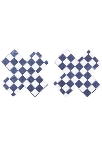 Checker Board Cross Pasties