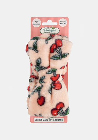 Cherry Makeup Headband