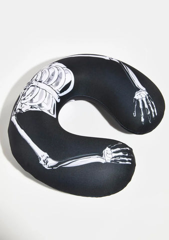 Skeleton Neck Pillow