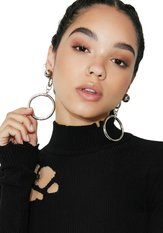 Upgrade U Double Hoop Earrings