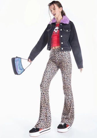 Against The World Leopard Pants