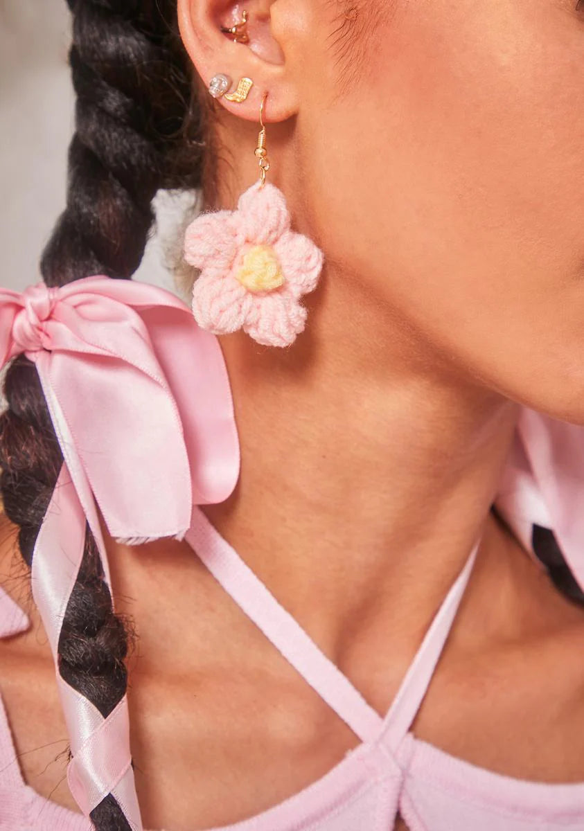 Cupcake Likeable Mood Drop Earrings